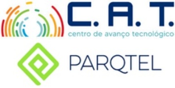 Logo da empresa de Petrus Lorena e Rogério Pontes - Apresentação do C.A.T. do PARQTEL e do Programa Inova C.A.T.